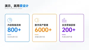 并列关系3项PPT内容页