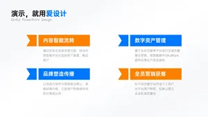 并列关系4项PPT内容页