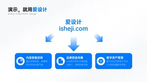 总分关系3项PPT内容页
