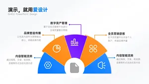 并列关系5项PPT内容页