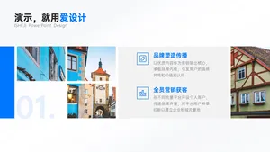 并列关系2项PPT内容页