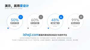 并列关系4项PPT内容页