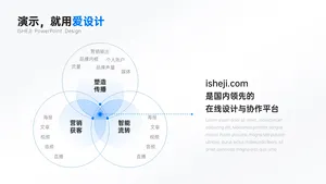 总分关系3项韦恩图PPT内容页