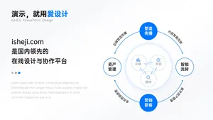 循环关系4项PPT内容页
