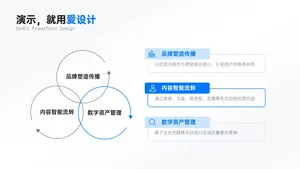 并列关系3项PPT内容页