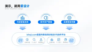并列关系3项PPT内容页
