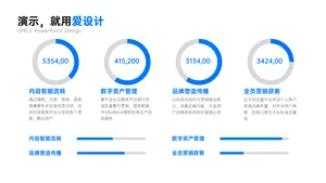 并列关系4项PPT内容页