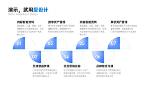 并列关系7项PPT内容页