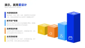 并列关系4项PPT内容页