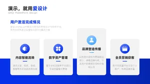 并列关系4项PPT内容页