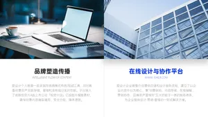 并列关系1项PPT内容页