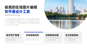总分关系4项PPT内容页