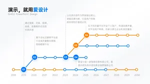 流程关系多项PPT内容页