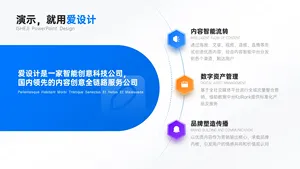 总分关系3项PPT内容页