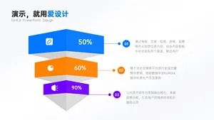 递进关系3项PPT内容页