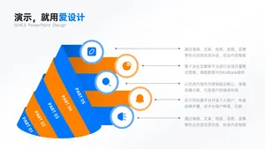 并列关系4项PPT内容页