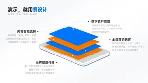并列关系4项PPT内容页