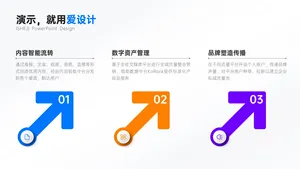 并列关系3项PPT内容页