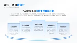 并列关系5项PPT内容页