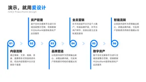 递进关系6项PPT内容页