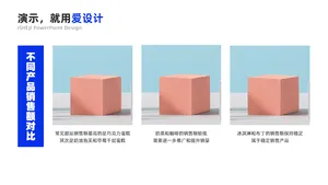 总分关系3项PPT内容页
