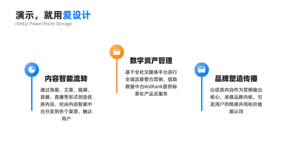 对比关系3项PPT内容页
