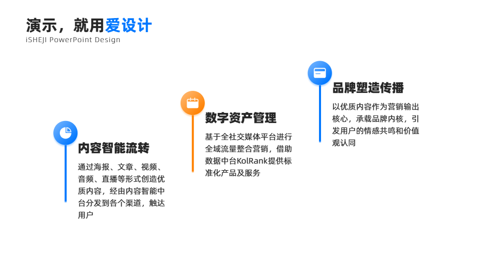 递进关系3项PPT内容页