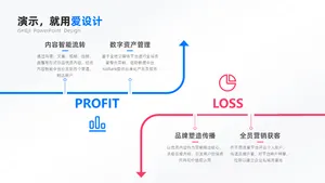 对比关系2项PPT内容页