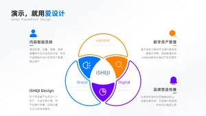 总分关系3项PPT内容页