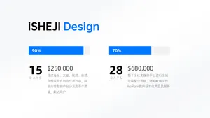 对比关系2项PPT内容页
