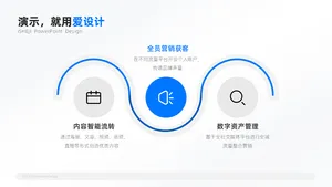 层级关系3项PPT内容页