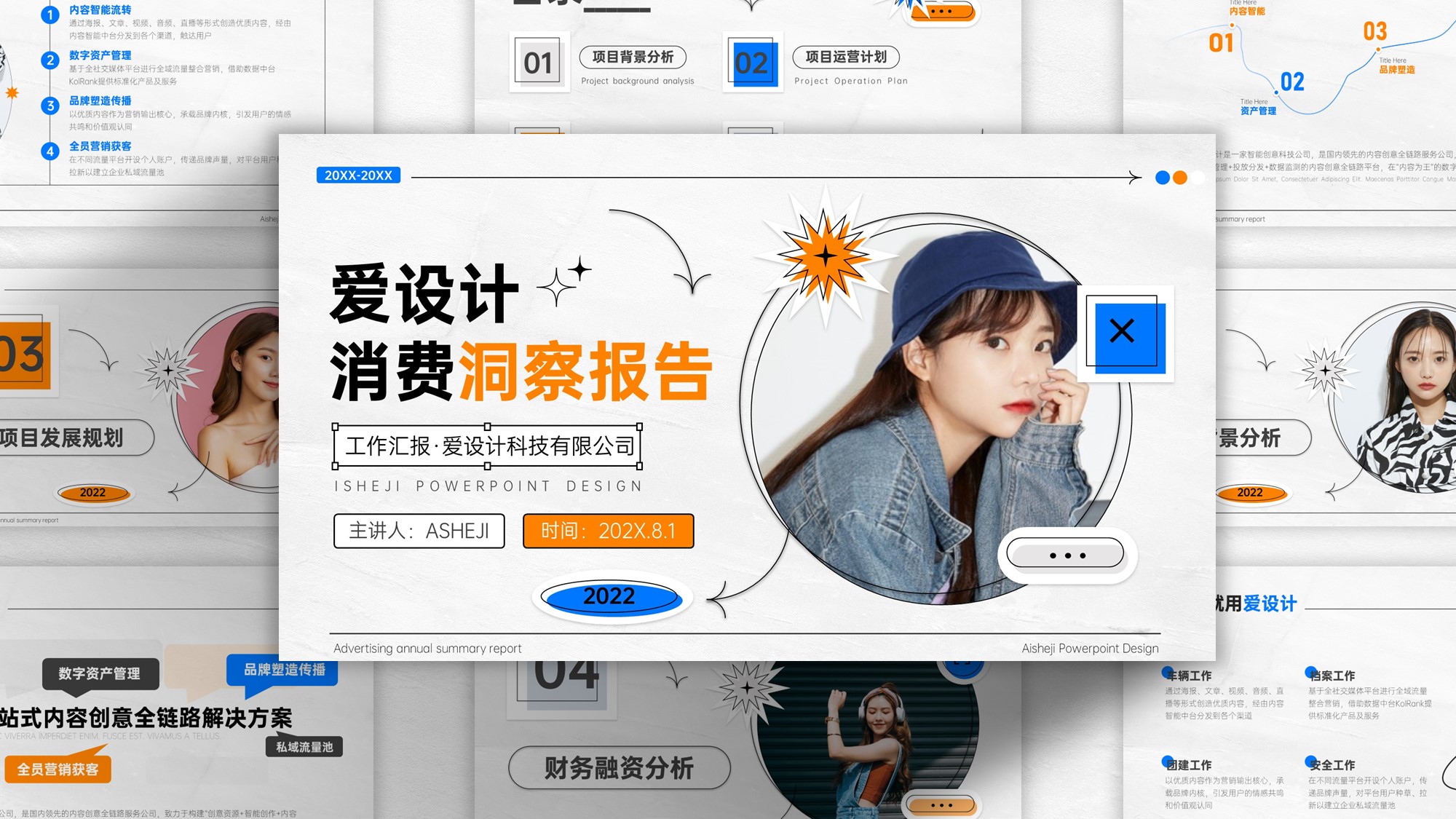 潮流风消费洞察商业计划书PPT目标