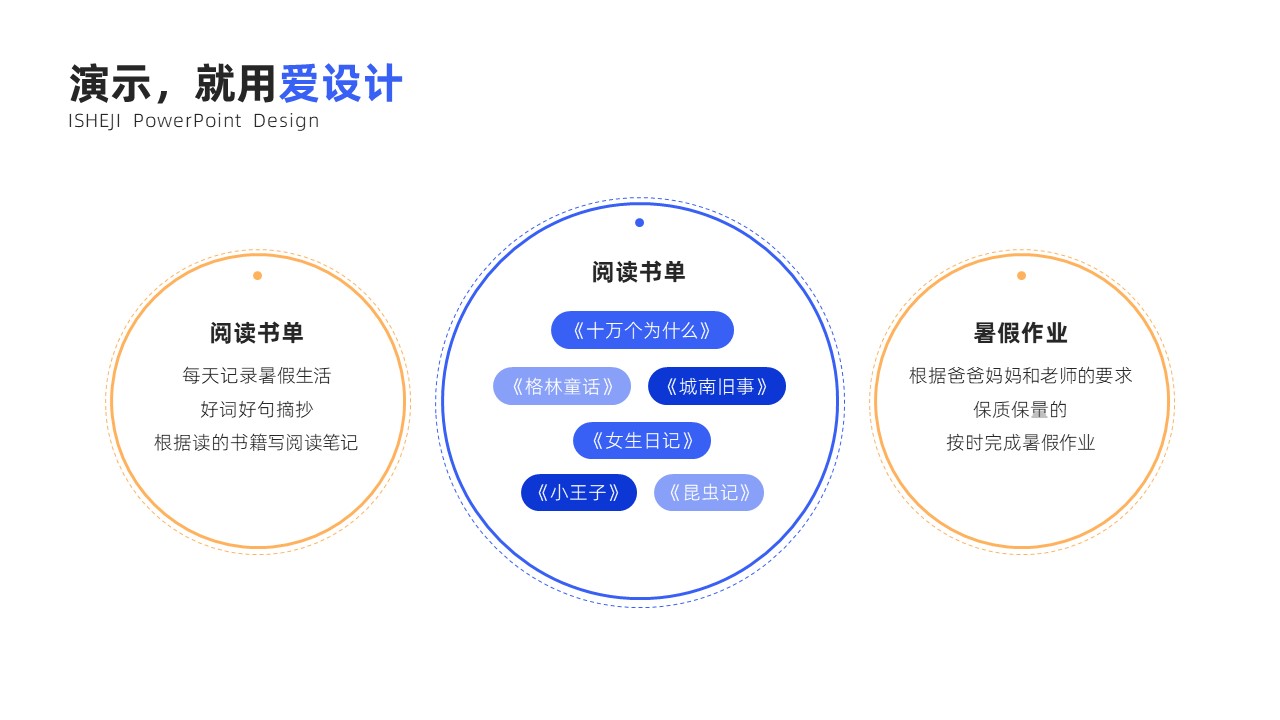 发散关系3项PPT内容页