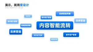 发散关系多项PPT内容页