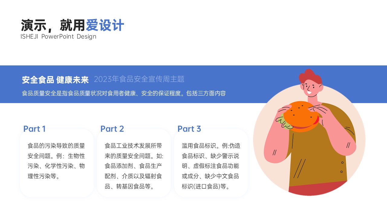 并列关系3项PPT内容页